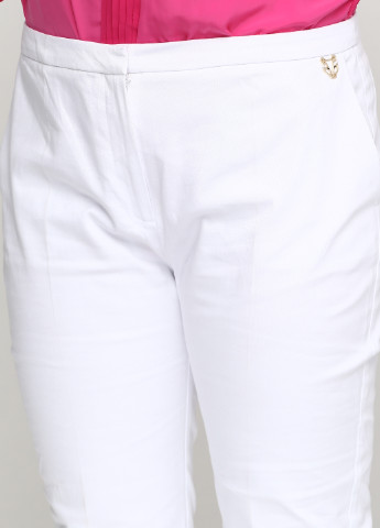 Белые кэжуал демисезонные брюки Guess by Marciano