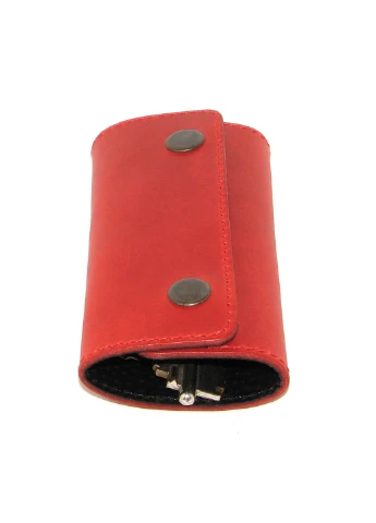Подарочный набор №3 (портмоне + ключница) красный DNK Leather (253942773)