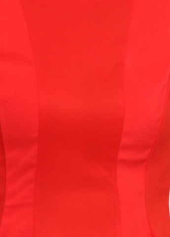 Красная блуза с баской Monki