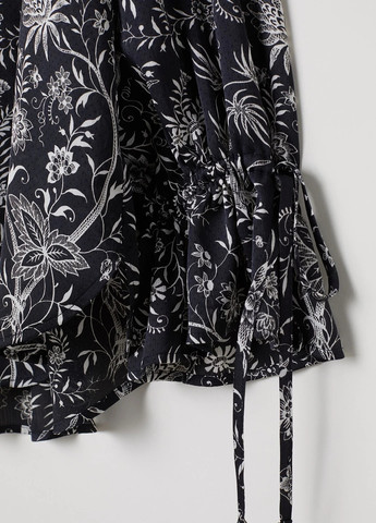 Чёрная блуза H&M