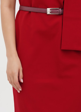 Темно-червона кежуал сукня Rebecca Tatti однотонна