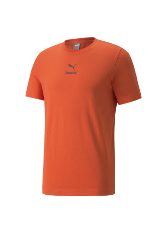 Оранжевая футболка Puma