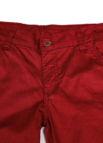 Бордовые кэжуал летние брюки ECEM