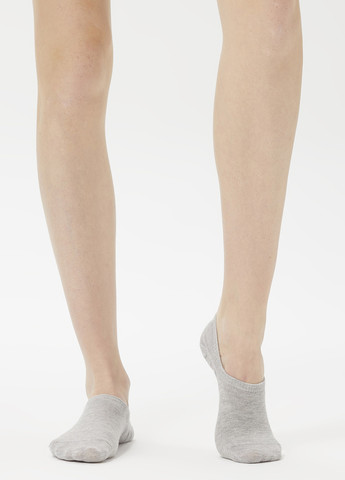 Серые носки (3 пары) UNITED4 однотонные (329148639)