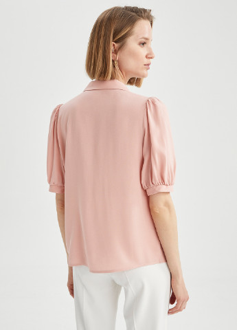 Світло-рожева літня сорочка DeFacto