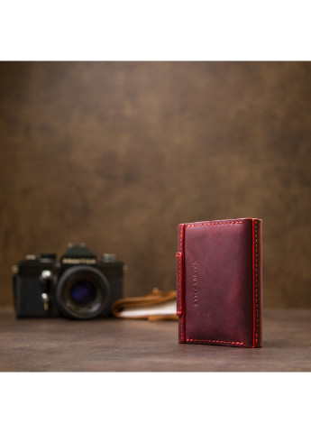 Кожаная визитница 7х10х1,5 см Grande Pelle (252414650)