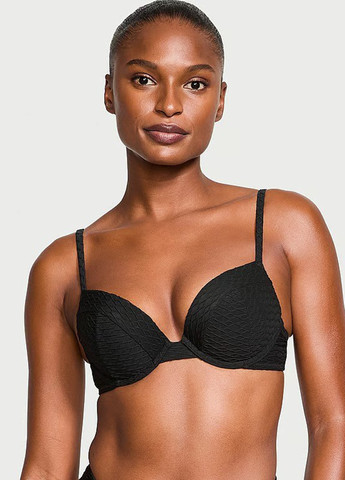 Чорний літній купальник бікіні, роздільний Victoria's Secret