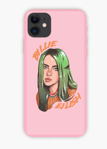 Чохол силіконовий Apple Iphone X Біллі Айлиш (Billie Eilish) (6129-1599) MobiPrint (219534560)