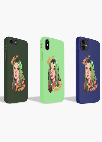 Чохол силіконовий Apple Iphone X Біллі Айлиш (Billie Eilish) (6129-1599) MobiPrint (219534560)