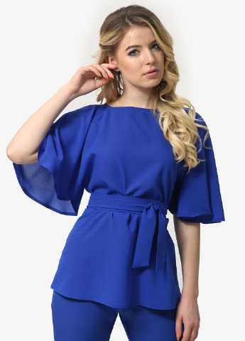 Синя літня блуза Lila Kass