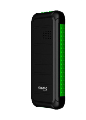 Мобильный телефон X-style 18 Track Black-Green (4827798854433) Sigma (203978760)