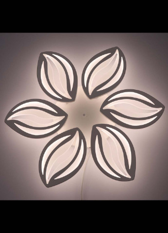 Люстра стельова LED з пультом A2325 / 6-wh Білий 9х61х61 см. Handmade (234539772)