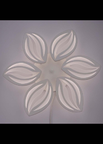 Люстра стельова LED з пультом A2325 / 6-wh Білий 9х61х61 см. Handmade (234539772)