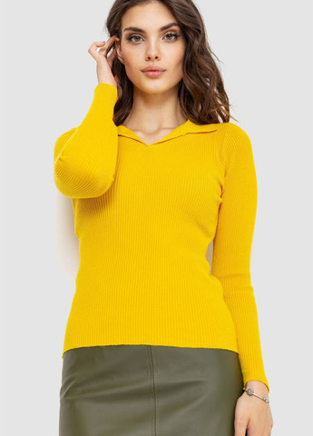 Гірчичний демісезонний пуловер пуловер Ager