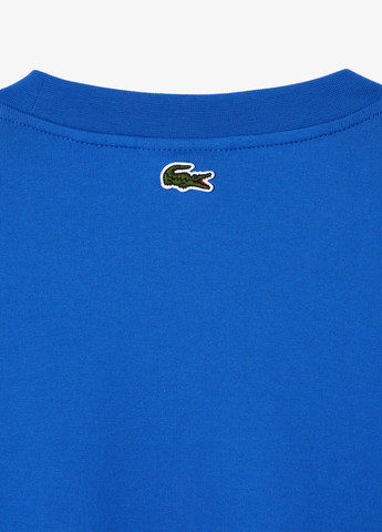 Темно-синяя футболка Lacoste