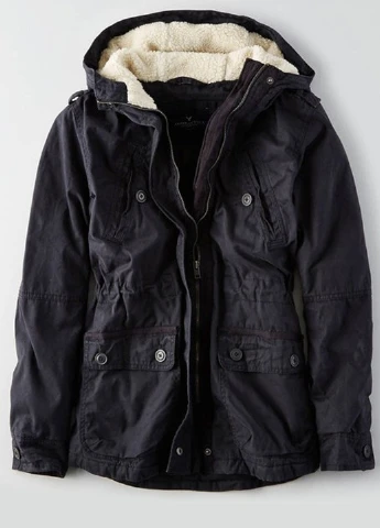 Синяя демисезонная куртка American Eagle