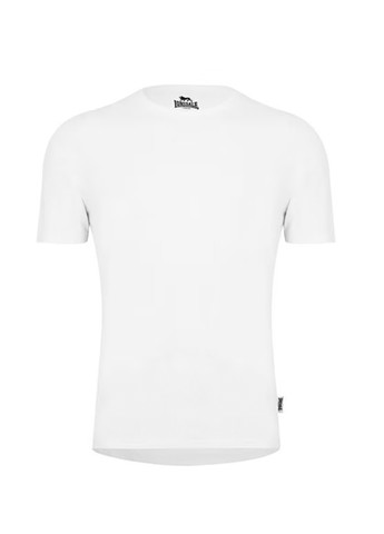 Біла футболка з коротким рукавом Lonsdale