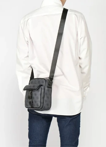 Сумка чоловіча Guess VEZZOLA TOP ZIP CROSSBODY FLAP (251444188)