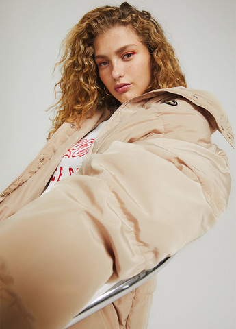 Бежева демісезонна куртка H&M