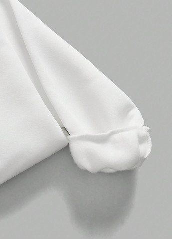 Білий світшот SHEIN напис без декору (345558531)