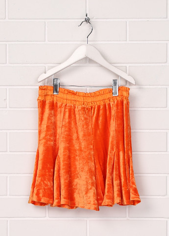 Оранжевая кэжуал однотонная юбка Blumarine мини