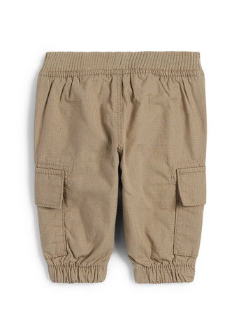 Серо-бежевые кэжуал демисезонные брюки джоггеры, карго C&A