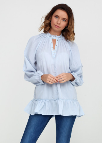 Блакитна демісезонна блуза Vertex