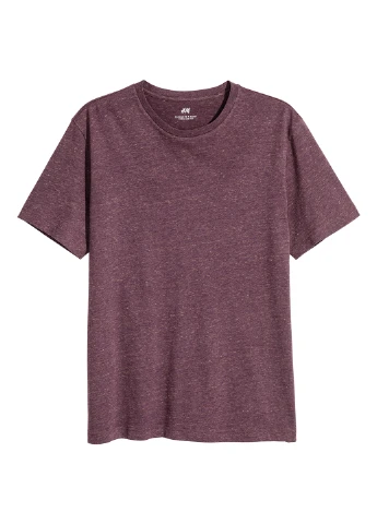 Бордова футболка H&M