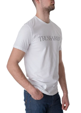 Белая футболка Trussardi Jeans