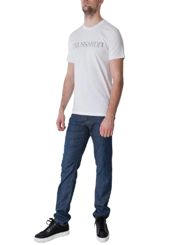 Белая футболка Trussardi Jeans