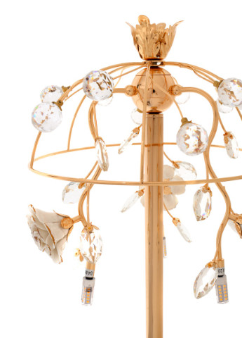 Настільна лампа флористика BKL-532T/3 G4 GD Brille (253881801)