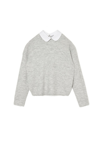 Світло-сірий демісезонний светр Cropp