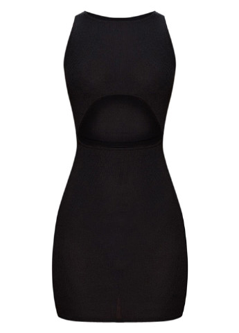 Черное кэжуал платье платье-майка PrettyLittleThing однотонное