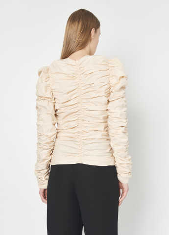 Світло-бежева літня блуза Zara