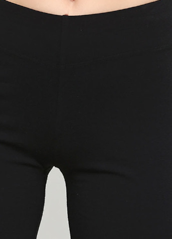 Черные кэжуал демисезонные брюки Gaiam