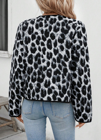 Сіра демісезонна куртка SHEIN