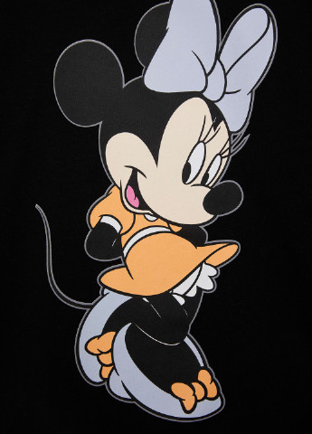 Боді з довгим рукавом Mickey & Minnie (Standard Characters) DeFacto персонажах чорні кежуали трикотаж, бавовна