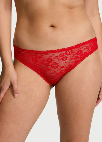 Красный демисезонный комплект (бюстгальтер, трусики) Victoria's Secret