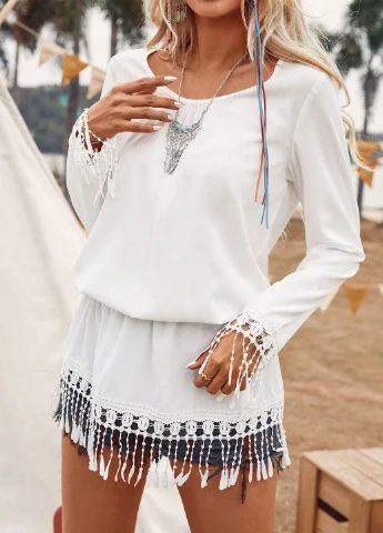 Белая блуза SHEIN