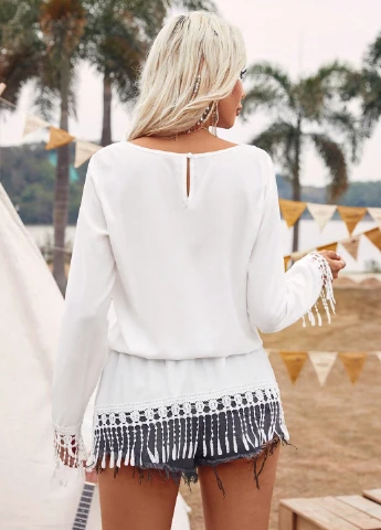 Белая блуза SHEIN