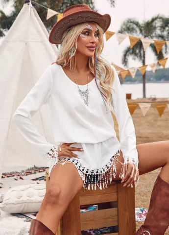 Белая блуза SHEIN