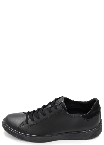Черные мужские кеды street tray m Ecco