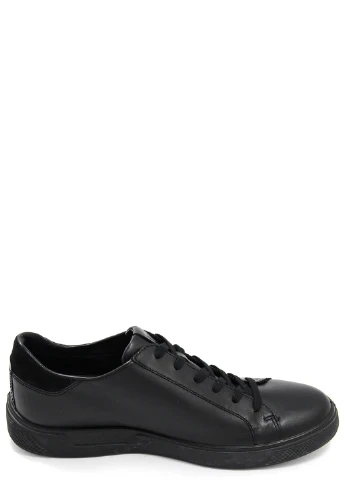 Черные мужские кеды street tray m Ecco