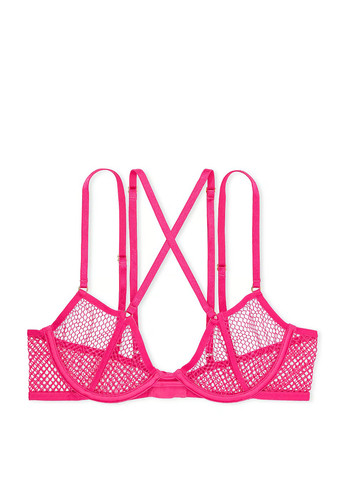 Розовый демисезонный комплект (бюстгальтер, трусики) Victoria's Secret