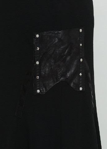 Черная кэжуал однотонная юбка Eskiz колокол