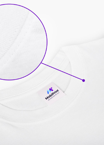 Футболка женская Слава Украине, слава нации и … Российской Федерации Белый (8976-3702) S MobiPrint - (252856513)