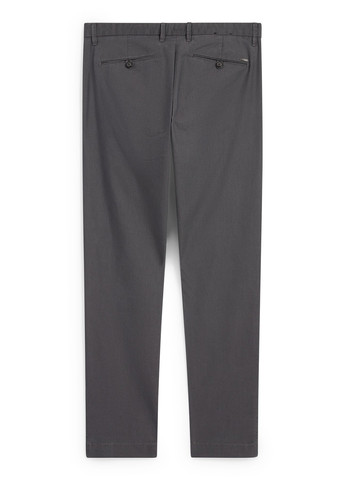 Серые кэжуал демисезонные чиносы брюки C&A