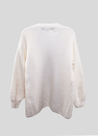 Белый демисезонный свитер myMO