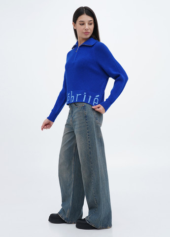 Синий демисезонный свитер M@C