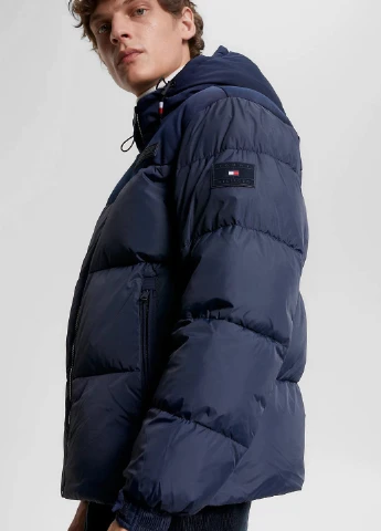 Синя зимня куртка Tommy Hilfiger